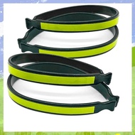[T X W F] 2Pair Bike Trouser Clips Bike Trouser Clips with Reflective Bands
