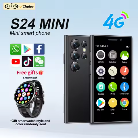 Free Smartwatch ! SERVO S24 Mini 4G Smartphone Android System Play Store 2GB+16GB WiFi 2000mAh 3.0" 