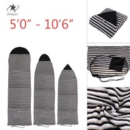 [Fenteer] 5ft - 10.6ft Surfboard Sock Cover - Surf Board Storage Bag Protector Travel Carry Case - S