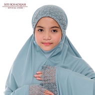 Siti Khadijah Telekung Modish Asanoha Youth In Pewter Blue