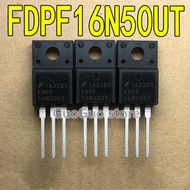 5pcs FDPF16N50UT TO-220F FDPF16N50 16N50 TO220F 16A 500V N-channel MOSFET, guaranteed quality