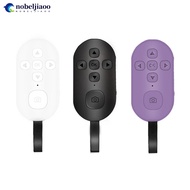 NOBELJIAOO Rechargeable Bluetooths-compatible Wireless Controller Self-Timer Phone Remote Controller