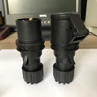 A.Stage Lighting Audio Black Aviation Plug Socket 3-Core 16A IEC60309 Industrial Plug Socket 16A3P R