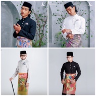 MAGNIFICENT 4.0 BAJU MELAYU ELRAH EXCLUSIVE ( BLACK & WHITE )