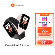 [ใหม่ล่าสุด] Xiaomi Mi Band 8 Active Smart Band8 นาฬิกาสมาร์ทวอทช์ จอแสดงผล 1.47" การวัดออกซิเจนในเล