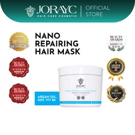 Jorayc Nano Repair Hair Mask Z177 - Argan Oil Hydrolyzed Soy Protein Vitamin B5 Damaged Moisture