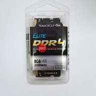 TEAM ELITE DDR4 8GB 3200 MHz SODIMM - TED48G3200C22-S01