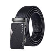 Genuine Genuine Leather Belt Men Genuine Leather Automatic Buckle Belt Men's Belt Genuine Leather Hi