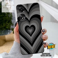 HP Oppo A78 5G Case - Oppo A78 5G casing - Love case Motif - Cellphone protector - Oppo - Oppo A78 5