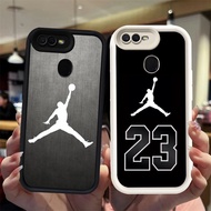 N65 Basket 23 Black and White Silicone Casing for OPPO A11K F7 F9 Pro A12 A5S A12S A7 F5 Case