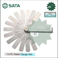 OPPORTUNITY MEASURING TOOL 09401 14PC FEELER GAUGES SET 0.05 - 1.00MM SATA