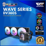 DARKFLASH WAVE SERIES DV360S ARGB AIO CPU LIQUID COOLER