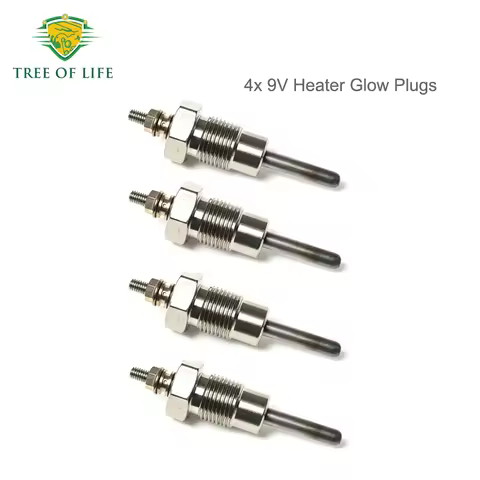 4x 9V New Heater Glow Plugs For Mercedes-Benz /8 (W115) 220 240 D T1 (601) 207 208 D 0001599101 0250