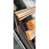 ✤ ● ▭ ▮ LISTON Wood Edging. 10 pcs. per bundle. 1/2 X 1. 1 X 1. 1/2 X 2..48 inches height.
