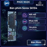 Sorex SK104 keyboard, computer mechanical keyboard, mechanical gaming keyboard, genuine keyboard - P