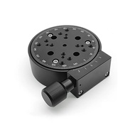 R Axis 360 Degree Manual Rotary Stage Manual Rotating Platform Angle Adjustment Precision Indexing P