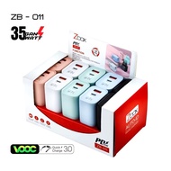 ZBOX ZB-011 CHARGER ADAPTOR (1 BOX CONTAINS 10 PCS) | ZBOX 35W 3A ADAPTOR (USB-A + USB-C) (Super Fas