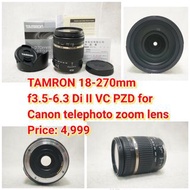 TAMRON 18-270mm f3.5-6.3