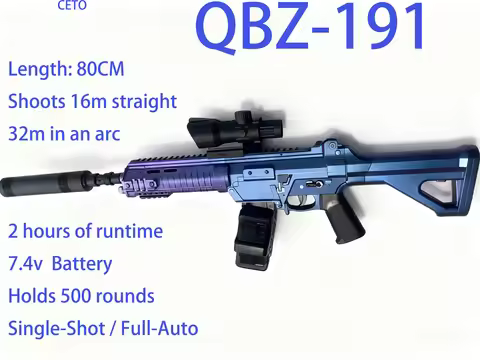 M416 Color Shifting Auto EBB Gel Blasters Rapid Fire Gel Ball Blaster Advanced Outdoor Combat Gun To