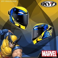 kyt helmet tt course marvel edition