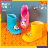 ๑ Ampark รองเท้าบูทกันฝน รองเท้าสำหรับเด็ก ลายการ์ตูน กันน้ำ เหมาะสําหรับเด็กผู้ชายและเด็กผู้หญิง