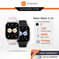 Redmi Watch 5 Lite - 1.96'' AMOLED display | Built-in five-system GNSS | Up to 18 days of battery li