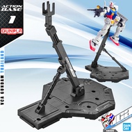 💥 BANDAI GUNPLA ACTION BASE 1 BLACK DISPLAY STAND ฐาน ขาตั้ง กันดั้ม กันพลา พลาโม VCA GUNDAM