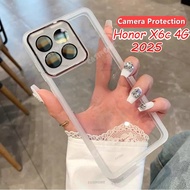 For Honor X6c 4G 2025 Casing Transparent Soft Thin Phone Case For HonorX6c HonorX6C X6 X6b X6a a b c