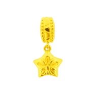 CHOW TAI FOOK 999 Pure Gold Charm - Lucky Star R21394