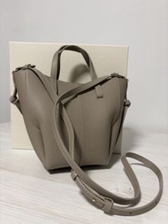 全新 polene cyme nano 斜揹袋 手挽袋 奶茶啡