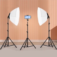 Photography 60W/80W Photo Light Live Studio 70cm Softbox Lighting Stream Kit
