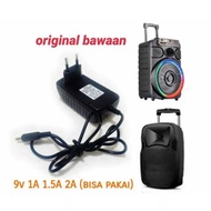 Original ORIGINAL universal charger casan speaker meeting advance aiwa Adapter 9v 9volt 1A 1.5A 2A