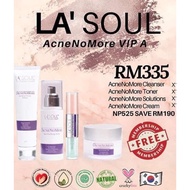LA’SOUL SKINCARE - ACNENOMORE SERIES (Set khas untuk yang mempunyai masalah kulit berjerawat)