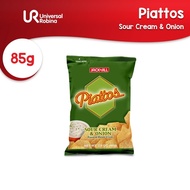 Piattos Sour Cream & Onion Flavored Potato Crisps 83g