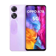 OPPO A78 5G (8GB + 256GB) กว้าง 6.56 นิ้ว FHD display 5000mah ความ แบตเตอรี่ใหญรับประกันสินค้าในร้าน