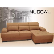 Nucca 6236 Teddy L Shape Sofa [Can Choose Casa Leather or Water Resistance Fabric][Delivery in West M