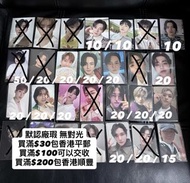 (平郵/順豐到付) 默認廠瑕 無對光 介意者勿擾 17 Seventeen 小卡 特典 Photocard Photo Card S.coups Jeonghan Joshua Jun Hoshi W