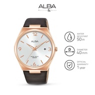 Jam Tangan Pria Alba PRESTIGE Quartz Leather AS9H88 Original
