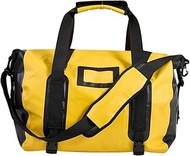 COLE WHEELER Waterproof Motorcycle Tail Bag – 15L Expandable PVC Saddle Bag with Adjustable Straps f