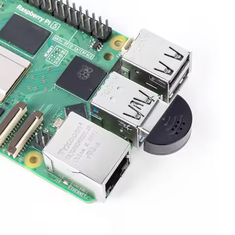 SunFounder USB 2.0 Mini Microphone for Raspberry Pi 5/4B/3B+/3B, Pironman 5/Max/Mini/Pro Max, Laptop