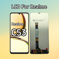 LCD Display Touch Screen Compatible For Realme C53 Touch Screen Digitizer Part