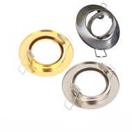 ECK 1 Set Round Fixture Adjustable Downlight Led Holders Cutout For Bulb Holder Recessed LED Spot Li