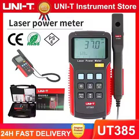 UNI-T UT385 Laser Power Meter Power Analyzer split design Data Logger Laser Sensor Precision Power M