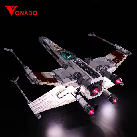 Led Light For 10240 X Wing Red Five Starfighter 05039 Building Blocks Bricks Toys (only Light+batter