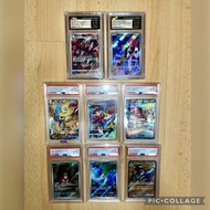 [換psa10 比卡超] sv3 127/108 sr 黒炎支配者 普隆隆姆 sv7 105/102 ar 爆焰龜獸 sv2d 072/071 ar 赫拉克羅斯 sv1a 097/073 sar 骨紋
