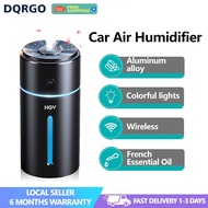 Car Air Humidifier Wireless Rechargeable 260ML Ultrasonic Diffuser Humidifier Essential Oil