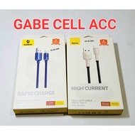 BASEUS DATA CHARGER CABLE 100W FAST CHARGING USB TO TYPE-C CRYSTAL SHINE SERIES CHARGER USB TO TYPE-