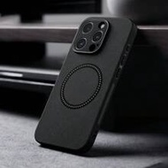 เคสโทรศัพท์แม่เหล็กชาร์จไร้สายกันกระแทกสีดำ, ใช้ได้กับ 16/16 Pro/16 Plus/16 Pro Max, 11/13/12/14/15,