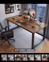 木紋 電腦枱 簡約書枱 工作枱 長80厘米闊60高74