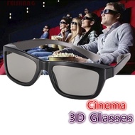 FEISHANG 3D Glasses Unisex Polarized Black Frame Projector TV Film Home Theater Dimensional Anaglyph